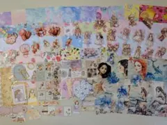 No.10コラージュ素材デザインペーパーまとめ売り