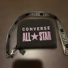 CONVERSE ALL STAR 二つ折り財布 ストラップ付きのサムネイル