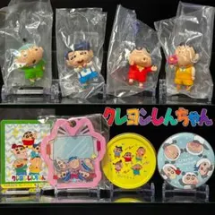 クレヨンしんちゃんすきすきマスコット　４種/クレヨンしんちゃん　プチキャン　2種
