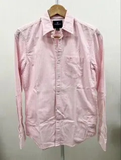 アメリカンイーグル　ストライプシャツ　XS