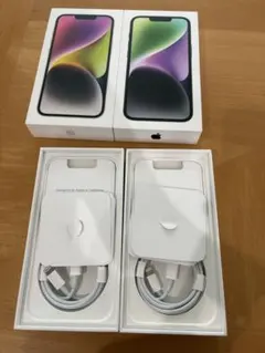 Apple iPhone14 空箱 2個セット