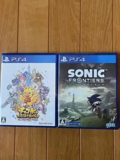 PS4ソフト　チョコボの不思議なダンジョン&ソニックフロンティア セット