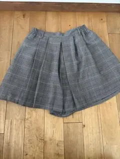 Mサイズ チェック柄 キュロット