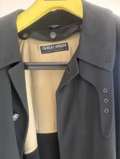 2025年最新】Giorgio Armani カラー：ブラック系 トレンチコートの人気