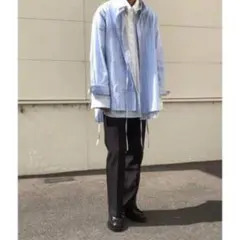 toironier Layered shirts レイヤードシャツ ストライプのサムネイル