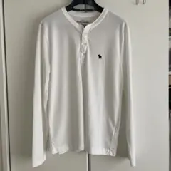 Abercrombie & Fitch 長袖シャツ 白