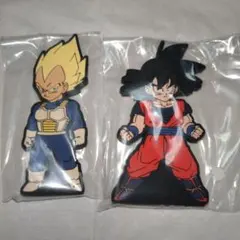 ドラゴンボール 一番くじ 未来への決闘 ラバースタンド ベジータ　孫悟空
