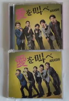 嵐 愛を叫べ CDとDVD付き初回限定盤の2枚セット