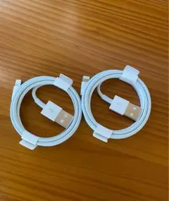 純正品 iPhone Apple ライトニングケーブル 充電器 2個セット