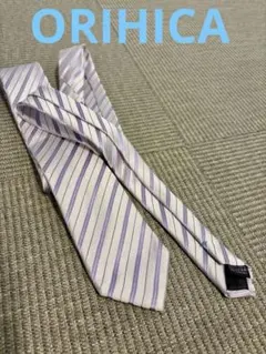 オリヒカ　ネクタイ　ストライプ