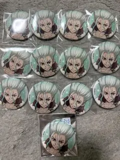 Dr.STONE ファミマ チェス 缶バッジ 石神千空 - メルカリ
