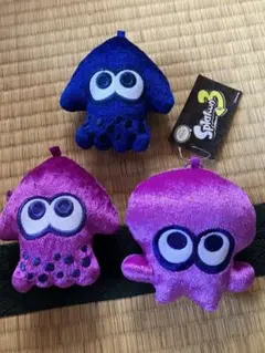 スプラトゥーン イカちゃんマスコット2つ
