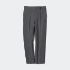 【新品タグ付き】UNIQLO ユニクロ スマートアンクルパンツ ダークグレー