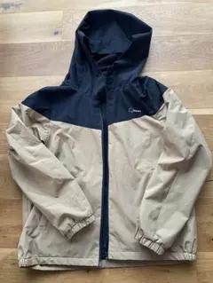 LOGOS DAYS フード付きジャケット ベージュ/黒