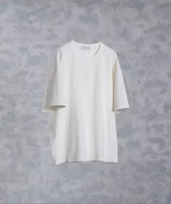 [ADRER]heavy cotton tough big T 半袖　白　XS