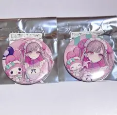 カラフルピーチ のあ×マイメロ サンリオデフォ缶バッジ缶バッジ 15個セット カラフルピーチ のあ×マイメロ サンリオデフォ缶バッジ缶バッジ 6個