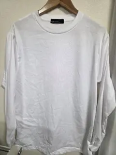 ホワイト 長袖カットソー green label relaxing XL