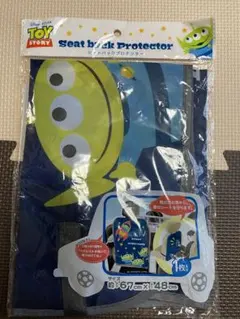 トイストーリー　シートバックプロテクター　リトルグリーンメン　保護シート　車