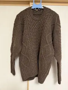 Mila Owen 構築シルエットケーブルニット