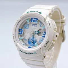 カシオ BABY-G BGA-190 レディース腕時計 ホワイト 動作良好