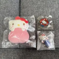 ガチャガチャ・ハローキティ 3点セット