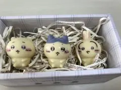 チョコ型　ちいかわ　ハチワレ　うさぎ　3種類セット