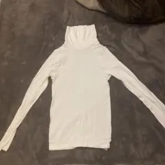 HEATTECH EXTRA WARM ホワイト M 長袖タートルネック