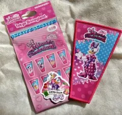 ディズニー　ミニー@ファンダーランドワッペンアクセサリー　デイジーダック