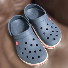 crocs ネイビー サンダル m5w7