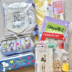 【未使用多数】スヌーピー グッズ16点セット｜ポーチ・文具・雑貨などまとめ売り
