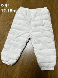 baby GAP キルティングパンツ ホワイト