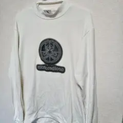 マークアンドロナ MARK&LONA ストレッチモックネックシャツ 美品 L