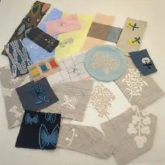 ミナペルホネンハギレセット forest parade 希少bobbin 他