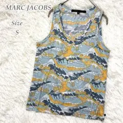 ⚡赤札セール⚡MARC JACOBS 波柄 S コットン100％ ノースリーブ