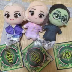 ウィキッド　マスコット　ぬいぐるみ　全6種セット　ステッカー付き 2025年最新】wicked ぬいぐるみの人気アイテム - メルカリ