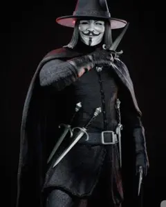 V for Vendetta　アノニマス　ガレキ　 レジンキット フィギュア V for Vendetta アノニマス ガレキ レジンキット フィギュア - メルカリ