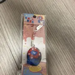 【匿名配送】ミャクミャク　PVC根付け　ストラップ　レッド系