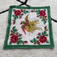 フェイラー 花と鳥の刺繍タオルハンカチ - メルカリ