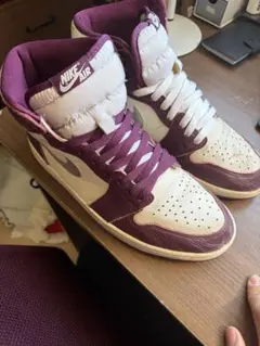 Nike Air Jordan 1 パープル/ホワイト 27.5cm