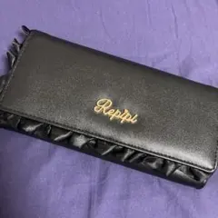 美品✨超希少品】REBECCA TAYLOR 長財布 ブラック フリル リボン 