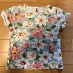 hakka kids花柄 Tシャツ