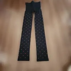 ハート柄レギンススパッツ S-Mサイズ