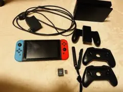 Nintendo Switch 本体 青/赤 ジョイコン付き　その他周辺機器
