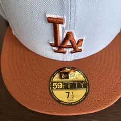 NEW ERA 59FIFTY LAキャップ 7 1/2 ロサンゼルスドジャース