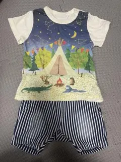 キャンプテーマ ベビー服セット 95cm未満のサムネイル