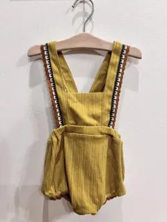 &mignon アンドミニョン バースデイ サスペンダー付きブルマ カバーオール