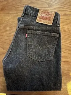 501ブラックデニム usa 赤文字 90s リーバイス 501 W30