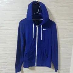 【M】NIKE ナイキ パーカー スウェット トレーニング ブルーのサムネイル