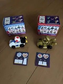 マクドナルドハッピーセット　マリオカート　キノピオ ゴールドマリオ 2個セット