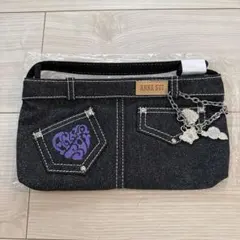 ANNA SUI デニムポーチ バッグのサムネイル